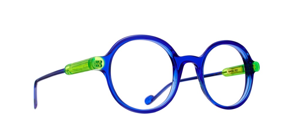 Caroline Abram RAIKA -  BLEU / VERT - 931  2100950931 - RAIKA